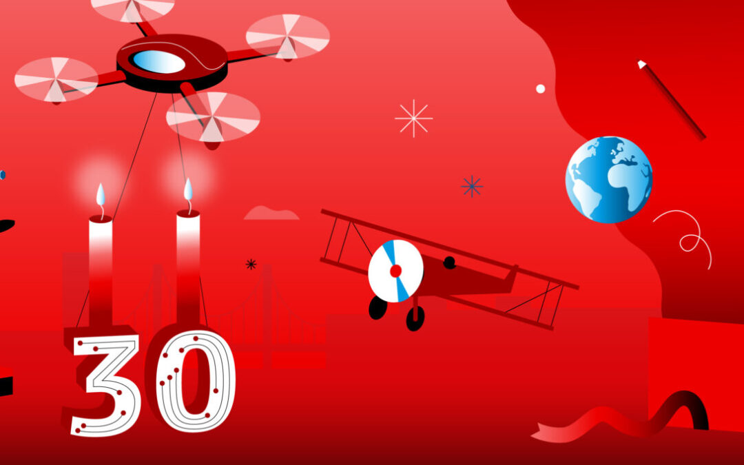 SOLIDWORKS fyller 30 år- sikre deg 30% rabatt nå!