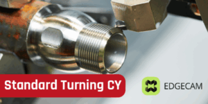 EDGECAM standard turning CY kurs